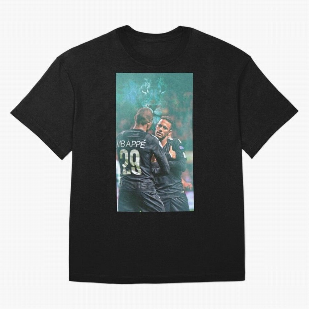 Art Neymar Wallpaper Oversized T-Shirt Carry the Dream of FIFA World Cup 2026 USA Canada Mexico for Fans of Cristiano Ronaldo, Haaland and CR7 and Argentina and Brazil, Bringing Retro Football Energy, Iconic Rivalries, Trophy Chase Drama and