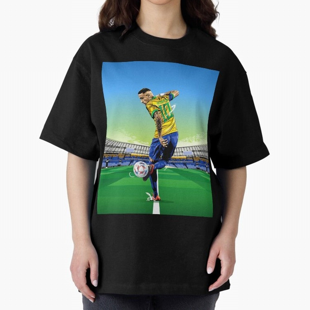 Neymar skills Classic T-Shirt Share the Excitement of Match Day Hype around FIFA World Cup 2026 Group Stage, Cristiano Ronaldo, Argentina and Brazil, Retro Football Energy, Iconic Rivalries, Trophy Chase Drama and Stadium Atmosphere; Created for
