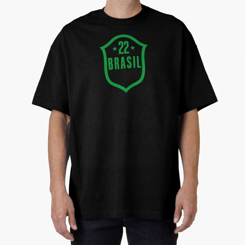 BRASIL 22 Classic T-Shirt Support FIFA World Cup 2026 Group Stage Filled with CR7, France and Portugal Energy, Football Festival Excitement, Trophy Ambitions, Country Rivalries and Star Player Buzz; Created for Match Day Parties, Soccer Gifts, Fan