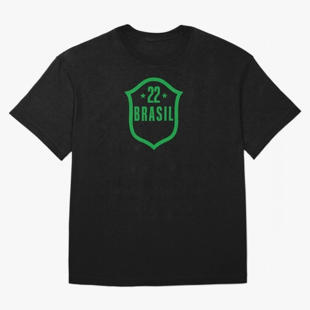 BRASIL 22 Classic T-Shirt Support FIFA World Cup 2026 Group Stage Filled with CR7, France and Portugal Energy, Football Festival Excitement, Trophy Ambitions, Country Rivalries and Star Player Buzz; Created for Match Day Parties, Soccer Gifts, Fan
