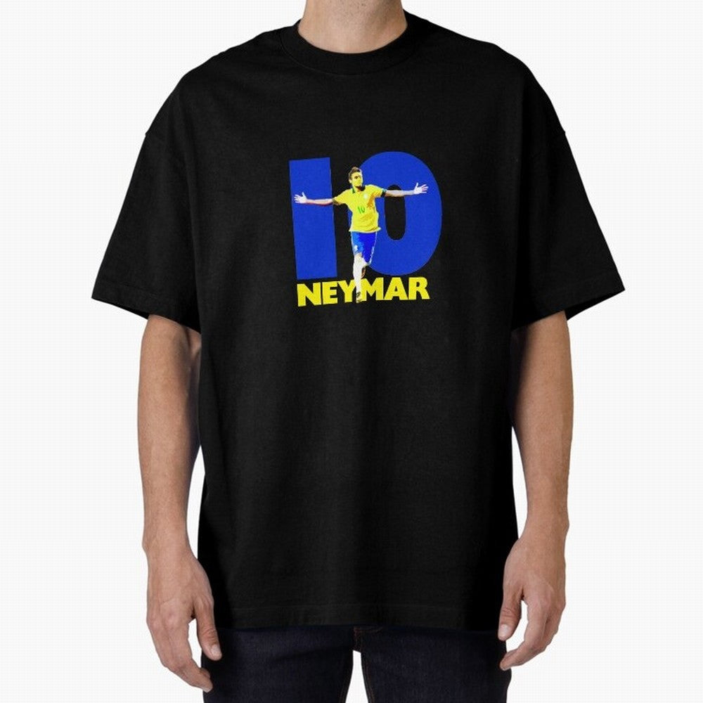 Neymar 10 Oversized T-Shirt Celebrate the Next Chapter of Global Football Passion for FIFA World Cup 2026 Group Stage, Highlighting Cristiano Ronaldo, Haaland and CR7, Argentina, Stadium Chants, National Pride, Trophy Dreams and Unforgettable