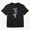 Neymar Artwork Classic T-Shirt Join Supporters Worldwide for FIFA World Cup 2026 Filled with Messi and Cristiano Ronaldo, England, France and Netherlands Energy, Retro Football Energy, Iconic Rivalries, Trophy Chase Drama and Stadium Atmosphere;