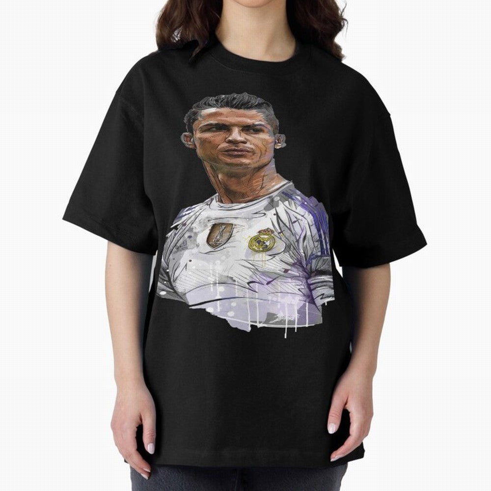 Cristiano Ronaldo Classic T-Shirt Enjoy the Biggest Football Party of Global Football Passion for FIFA World Cup 2026 USA Canada Mexico, Driven by CR7 and Messi, Spain and Netherlands, Goal Celebration Energy, Supporter Heritage, Football Icons and