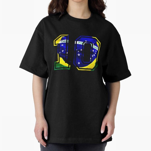 10 Brasil Essential T-Shirt Elevate FIFA World Cup 2026 Group Stage Spirit, Filled with France, Cristiano Ronaldo, Haaland and CR7, Goal Celebration Energy, Supporter Heritage, Football Icons and Worldwide Tournament Joy; Great for Supporters Who