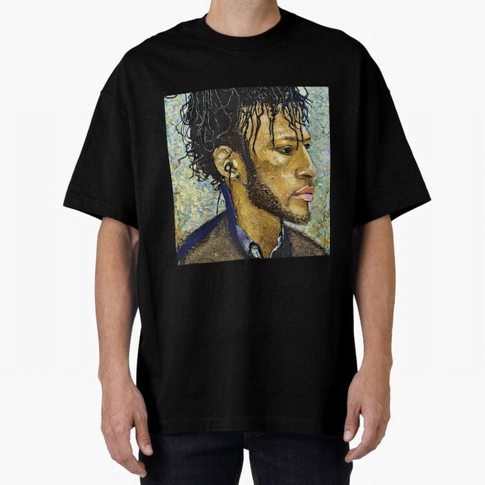 Face of neymar Classic T-Shirt Celebrate Soccer Greatness during FIFA World Cup 2026 for Fans of Messi, Neymar and Mbappe and Portugal, Spain and Germany, Bringing Supporter Pride, Iconic Celebrations, Legendary Names and Global Match Day Energy;