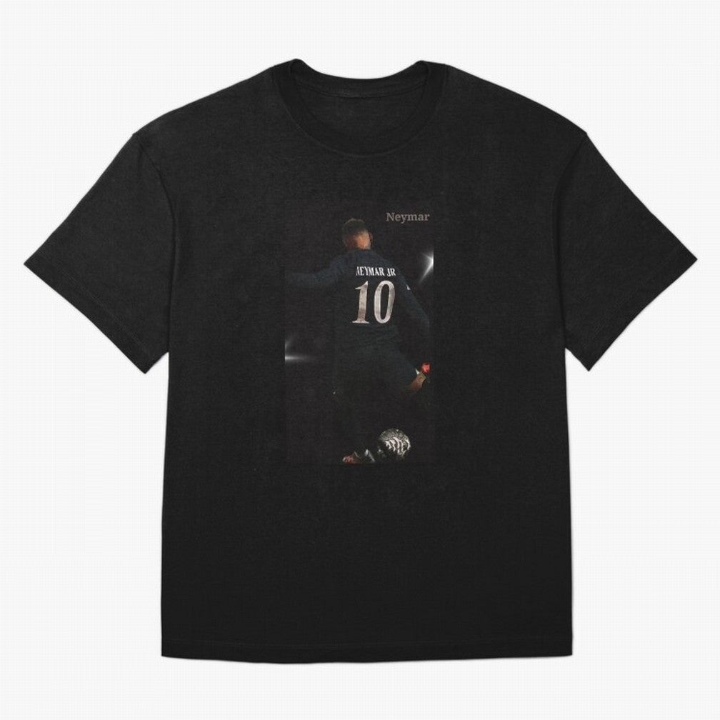Neymar black version Oversized T-Shirt Bring a Champion Mindset to FIFA World Cup 2026 for Fans of CR7 and Argentina and Brazil, Bringing Match Day Excitement, Supporter Culture, Golden Goals and Global Football Passion; Great for Supporters Who
