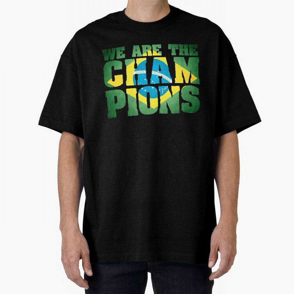 Champion Brazil Classic T-Shirt Carry the Colors and Pride of FIFA World Cup 2026 Filled with Messi, Neymar and Mbappe, Portugal, Spain and Germany Energy, Championship Spirit, Famous Goals, Roaring Crowds and International Football Unity; Perfect