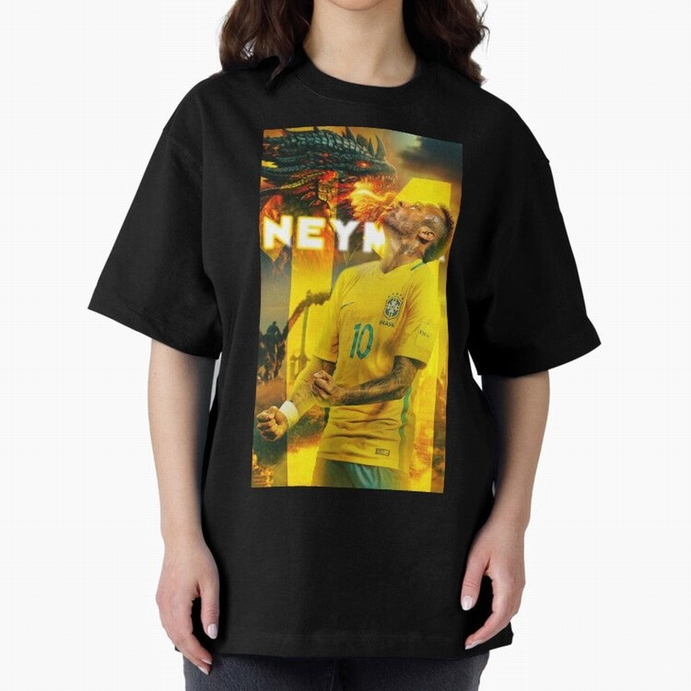 Art Neymar Wallpaper Classic T-Shirt Feel the Roar of FIFA World Cup 2026 USA Canada Mexico Spirit, Connected to England, France and Netherlands, Cristiano Ronaldo, Match Day Excitement, Supporter Culture, Golden Goals and Global Football Passion;