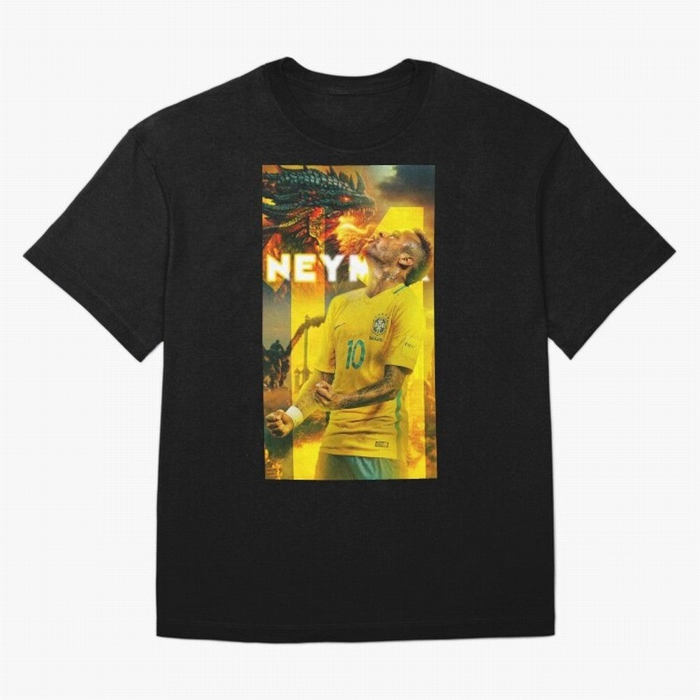 Art Neymar Wallpaper Classic T-Shirt Feel the Roar of FIFA World Cup 2026 USA Canada Mexico Spirit, Connected to England, France and Netherlands, Cristiano Ronaldo, Match Day Excitement, Supporter Culture, Golden Goals and Global Football Passion;