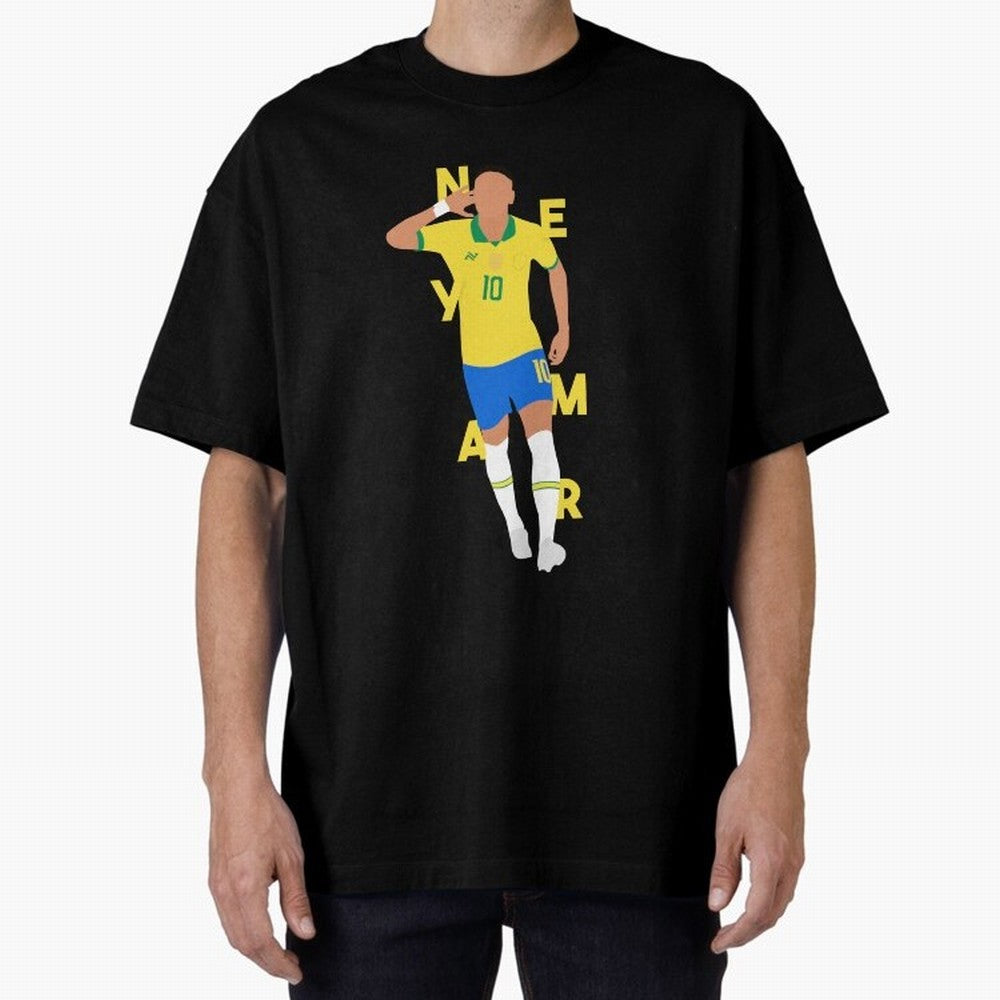 Neymar x Brazil Classic T-Shirt Follow Global Football Passion for FIFA World Cup 2026, Made for CR7 and Messi, England and Germany, Tournament Hype, Historic Matchups, Family Viewing Parties and Global Sports Pride; Great for Watch Parties, Sports