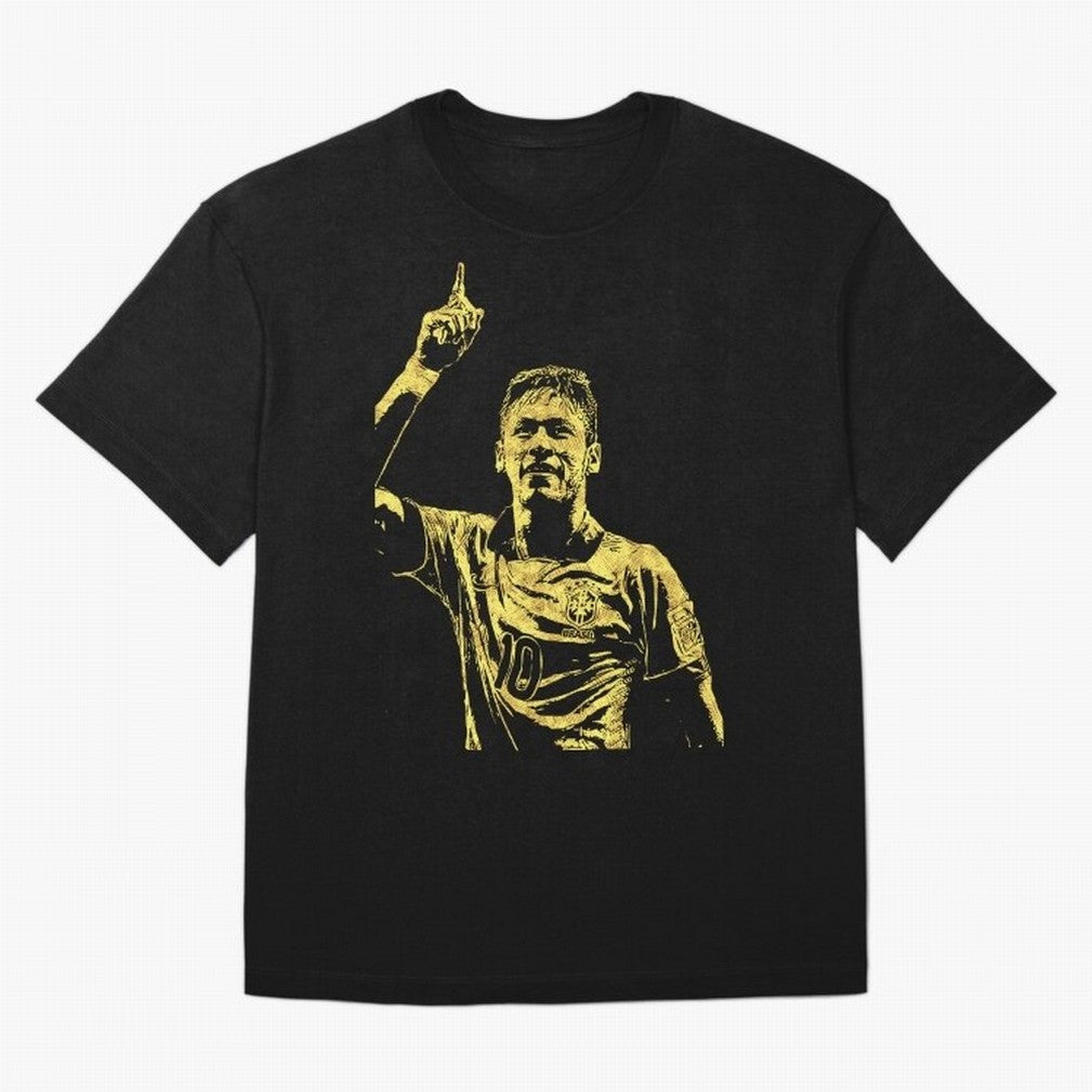 Neymar Fan Art Oversized T-Shirt Carry the Colors and Pride of Match Day Hype around FIFA World Cup 2026 Group Stage, Messi, CR7 and Mbappe, Brazil, Match Day Excitement, Supporter Culture, Golden Goals and Global Football Passion; Built for