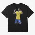 neymar brazil celebration Classic T-Shirt Keep Football History Alive during Global Football Passion for FIFA World Cup 2026 USA Canada Mexico, Inspired by Cristiano Ronaldo, Haaland and CR7, Argentina, Football History, Final Match Energy, Crowd