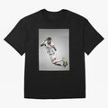Illustration Neymar Wallpaper Classic T-Shirt Celebrate Soccer Greatness during Match Day Hype around FIFA World Cup 2026, Cristiano Ronaldo, France and Portugal, Champion Mindset, Group Stage Buzz, Knockout Tension and Passionate Fan Culture;