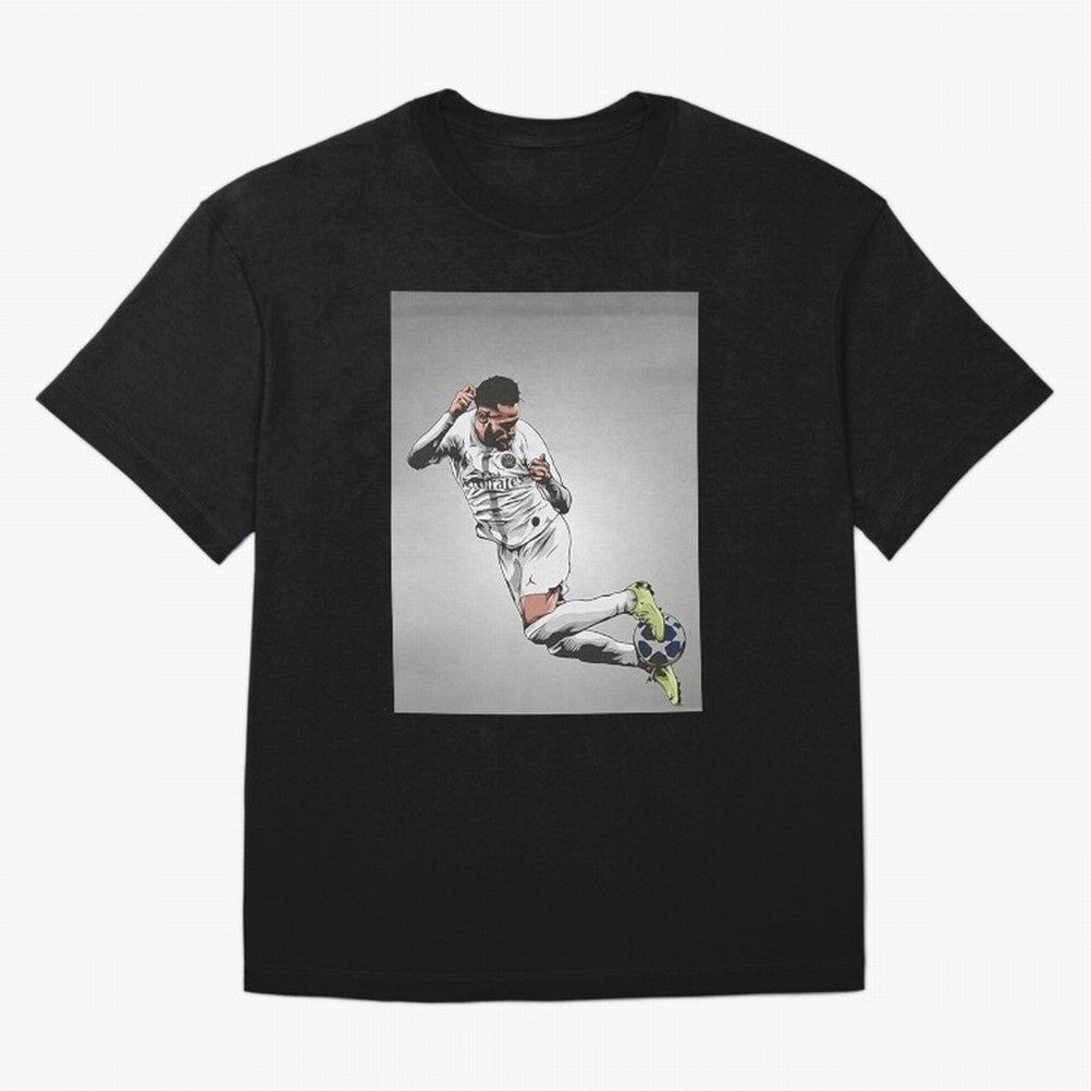 Illustration Neymar Wallpaper Classic T-Shirt Celebrate Soccer Greatness during Match Day Hype around FIFA World Cup 2026, Cristiano Ronaldo, France and Portugal, Champion Mindset, Group Stage Buzz, Knockout Tension and Passionate Fan Culture;