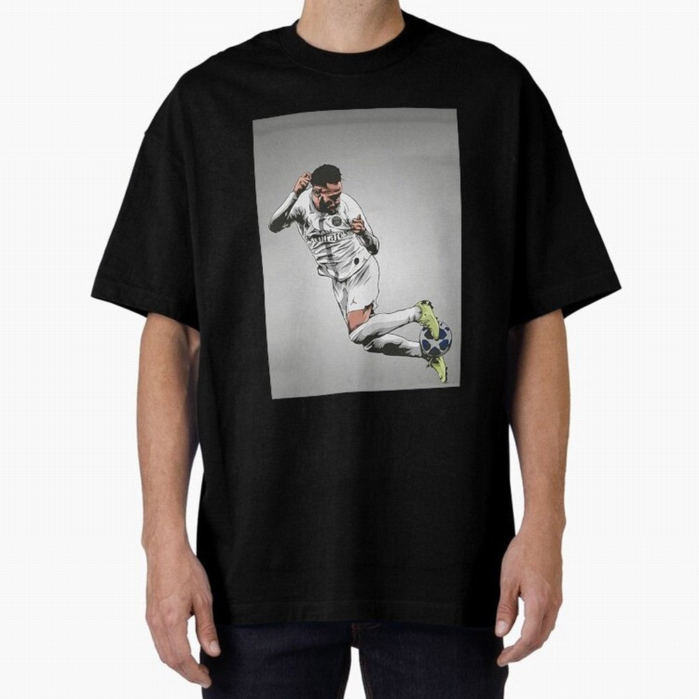 Illustration Neymar Wallpaper Classic T-Shirt Celebrate Soccer Greatness during Match Day Hype around FIFA World Cup 2026, Cristiano Ronaldo, France and Portugal, Champion Mindset, Group Stage Buzz, Knockout Tension and Passionate Fan Culture;