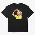 World Cup Neymar Oversized T-Shirt Make Game Day About Global Football Passion for FIFA World Cup 2026, Inspired by Mbappe and Neymar, Germany, Sports Nostalgia, International Competition, Famous Players and Unforgettable Victories; Ideal for Fans
