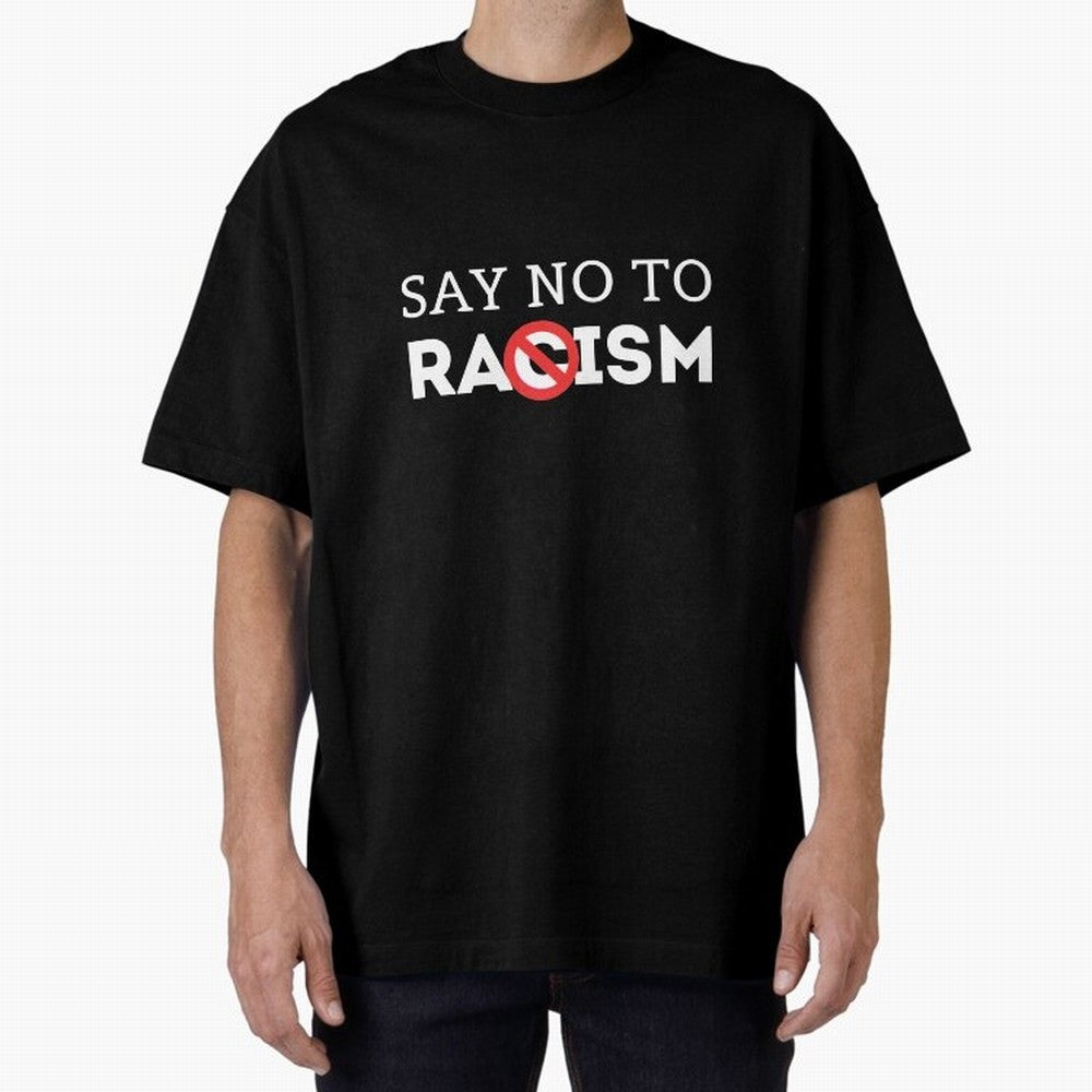 say no to racism Classic T-Shirt Celebrate Classic Football Spirit in Global Football Passion for FIFA World Cup 2026 USA Canada Mexico, Connected to CR7 and Messi, Portugal, Supporter Pride, Iconic Celebrations, Legendary Names and Global Match