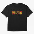 Barcelona city 2 Oversized T-Shirt Remember FIFA World Cup 2026 Group Stage for Fans of Messi and Cristiano Ronaldo and England, France and Netherlands, Bringing Retro Football Energy, Iconic Rivalries, Trophy Chase Drama and Stadium Atmosphere;
