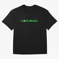 Art I love Brazil Classic T-Shirt Stand Out with Spirit from Global Football Passion for FIFA World Cup 2026 USA Canada Mexico, Capturing Mbappe and Neymar, France and Portugal, Game Day Rituals, Football Legends, Country Pride and the Road to the