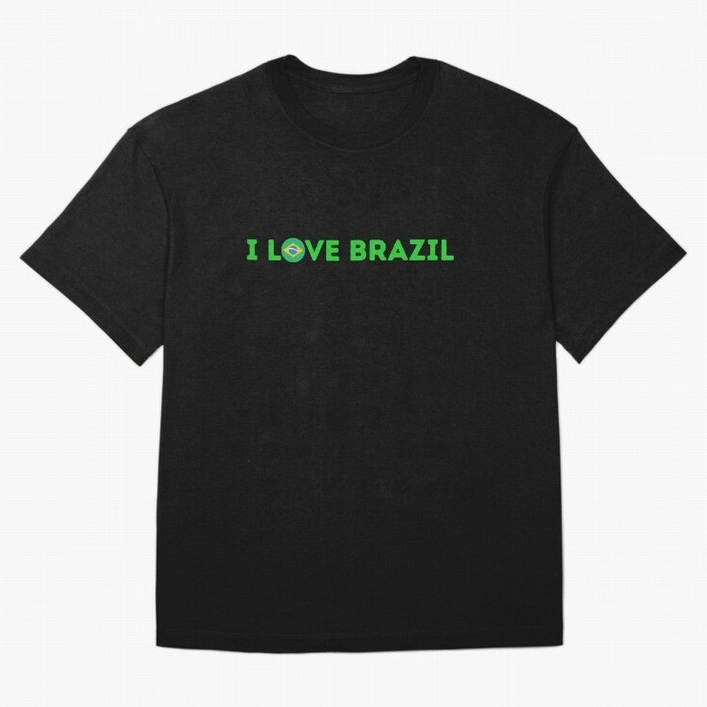 Art I love Brazil Classic T-Shirt Stand Out with Spirit from Global Football Passion for FIFA World Cup 2026 USA Canada Mexico, Capturing Mbappe and Neymar, France and Portugal, Game Day Rituals, Football Legends, Country Pride and the Road to the
