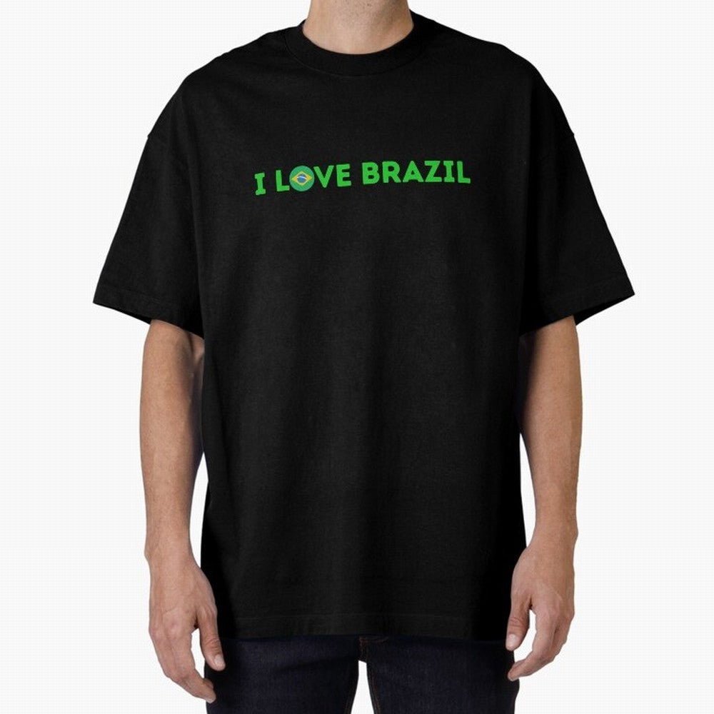 Art I love Brazil Classic T-Shirt Stand Out with Spirit from Global Football Passion for FIFA World Cup 2026 USA Canada Mexico, Capturing Mbappe and Neymar, France and Portugal, Game Day Rituals, Football Legends, Country Pride and the Road to the