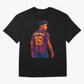 Lamine Yamal Oversized T-Shirt Join FIFA World Cup 2026 Spirit, Featuring Brazil, Messi, Neymar and Mbappe, Fan Favorite Moments, National Team Passion, Big Match Drama and Soccer History; Ideal for Football Dads, Football Moms, Friends, Collectors