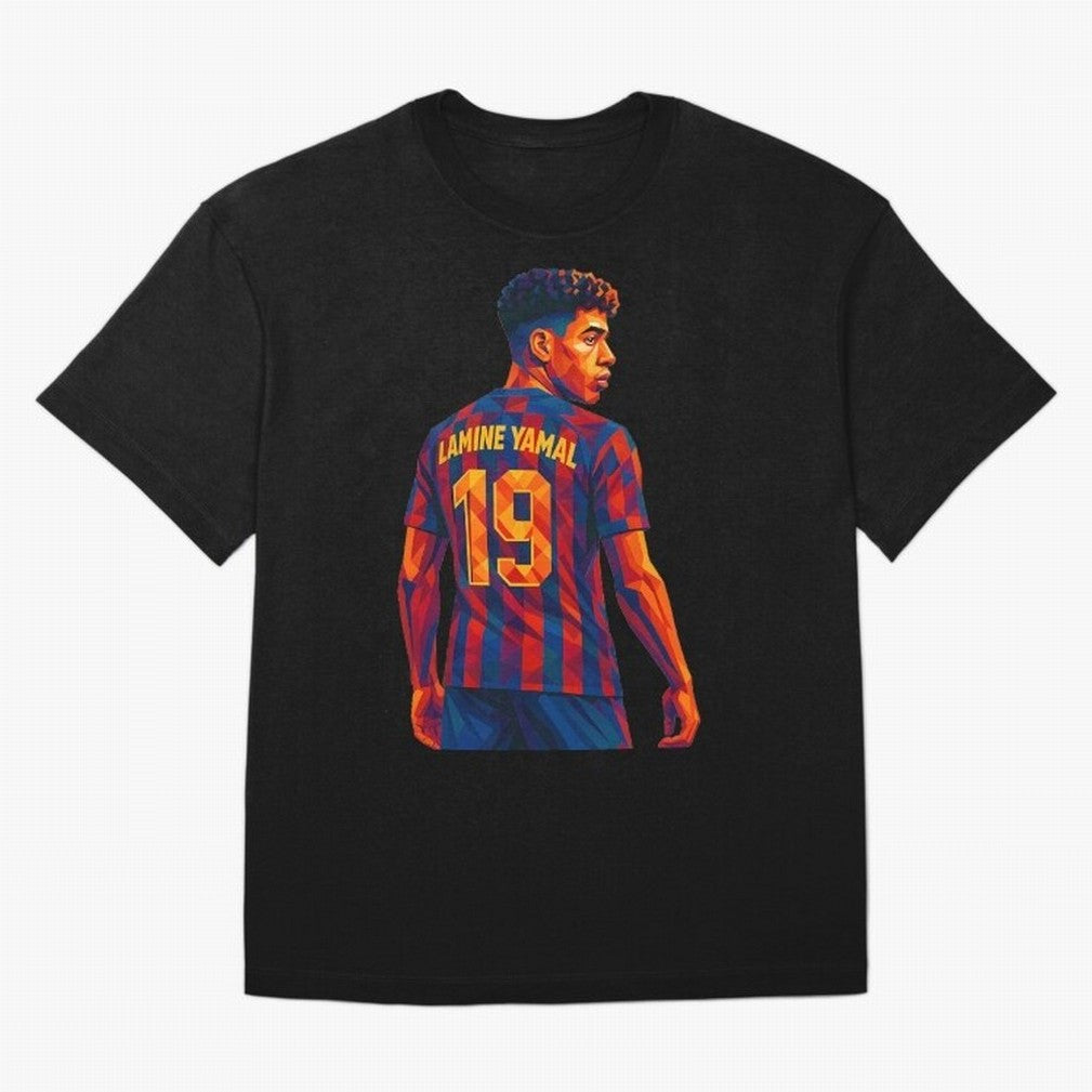 Lamine Yamal Oversized T-Shirt Join FIFA World Cup 2026 Spirit, Featuring Brazil, Messi, Neymar and Mbappe, Fan Favorite Moments, National Team Passion, Big Match Drama and Soccer History; Ideal for Football Dads, Football Moms, Friends, Collectors