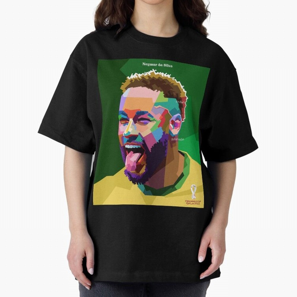Neymar Brazil World Cup 2022 Pop Art Classic T-Shirt Follow Match Day Hype around FIFA World Cup 2026, Haaland and Mbappe, Spain and Netherlands, Stadium Chants, National Pride, Trophy Dreams and Unforgettable Football Memories; Perfect for