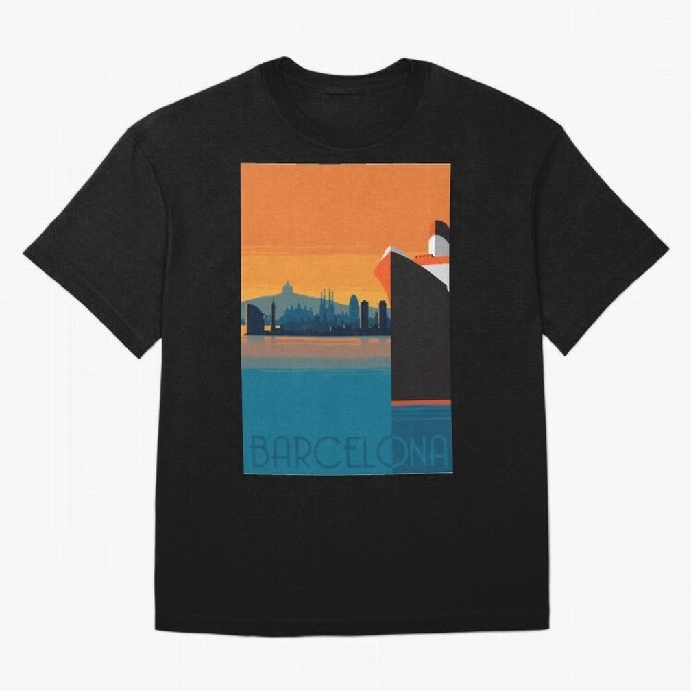Barcelona Spain Travel Classic T-Shirt Join the Global Buzz around FIFA World Cup 2026 Group Stage Inspired by Mbappe and Neymar, England and Germany Energy, Game Day Rituals, Football Legends, Country Pride and the Road to the Final; Great for