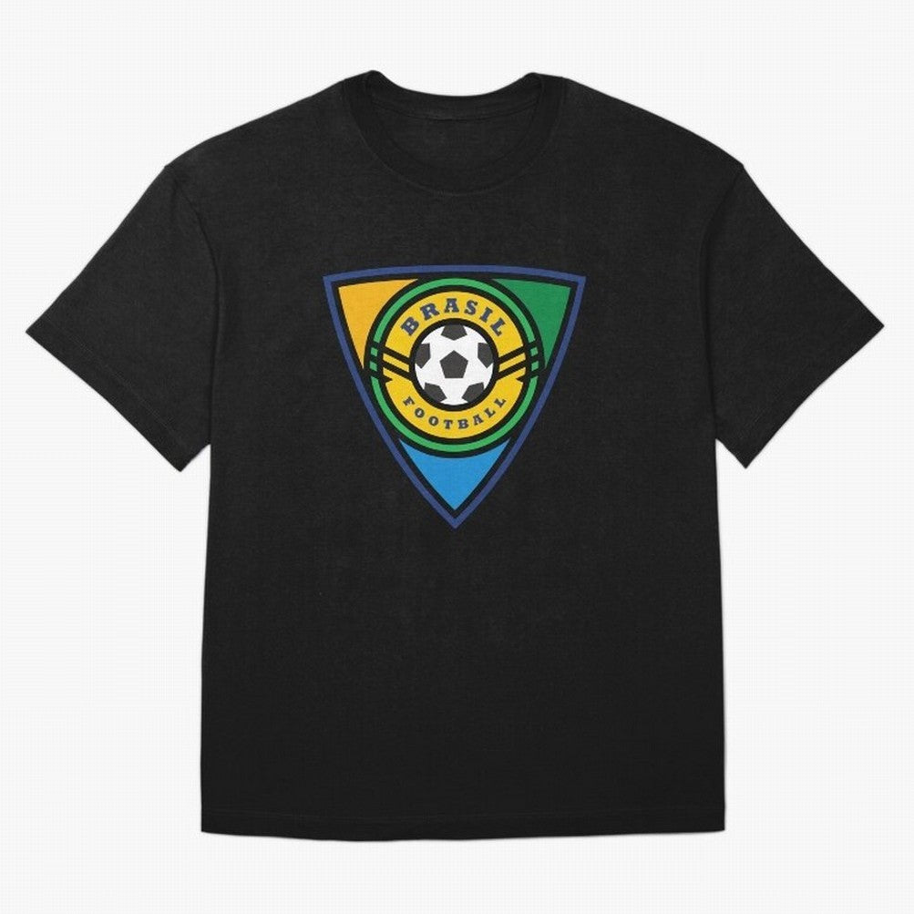 Brazil football emblem Essential T-Shirt Turn Every Weekend Toward FIFA World Cup 2026 for Fans of CR7 and Portugal, Spain and Germany, Bringing Soccer Culture, Superstar Moments, National Team Dreams and Competitive Fire; Great for Supporters Who