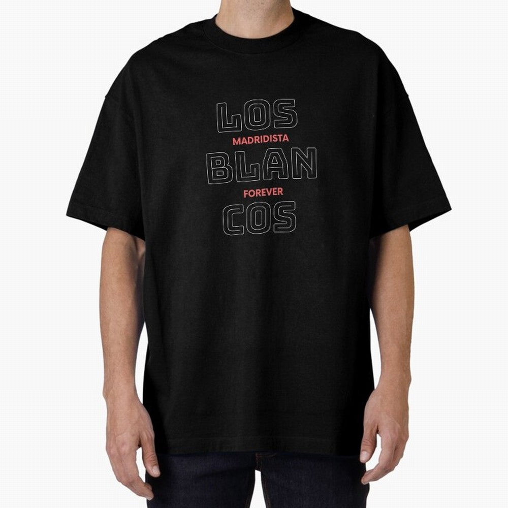 Madridista Forever Oversized T-Shirt Bring the FIFA World Cup 2026 Journey through Messi, CR7 and Mbappe Highlights, England, France and Netherlands Pride, Goal Celebration Energy, Supporter Heritage, Football Icons and Worldwide Tournament Joy;