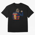 Neymar Oversized T-Shirt Honor Football Greatness during FIFA World Cup 2026 for Fans of Messi and Cristiano Ronaldo and Spain and Netherlands, Bringing Global Supporter Spirit, Legendary Goals, National Colors and Tournament Celebration; Created