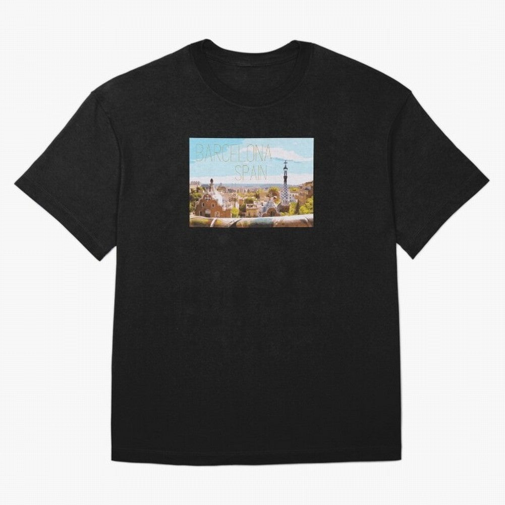 Barcelona Print Oversized T-Shirt Live for the Drama of FIFA World Cup 2026 USA Canada Mexico for Fans of Mbappe and Neymar and England and Germany, Bringing Soccer Culture, Superstar Moments, National Team Dreams and Competitive Fire; Made for