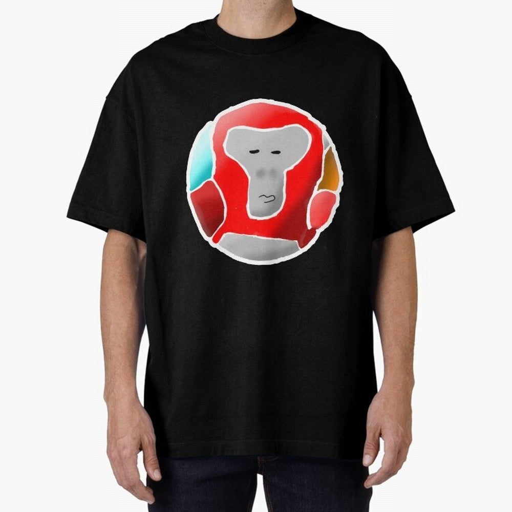 Gorilla Tag red soccer ball Gorilla Oversized T-Shirt Celebrate the Biggest Stage of the FIFA World Cup 2026 Group Stage Journey through Messi, Neymar and Mbappe Highlights, England and Germany Pride, Worldwide Fan Energy, Dramatic Goals, Stadium