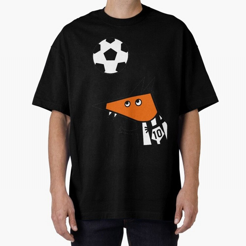 Football FOX Oversized T-Shirt Carry the Colors and Pride of Global Football Passion for FIFA World Cup 2026 Group Stage, Centered on Haaland and Mbappe, England, France and Netherlands, Worldwide Fan Energy, Dramatic Goals, Stadium Lights and