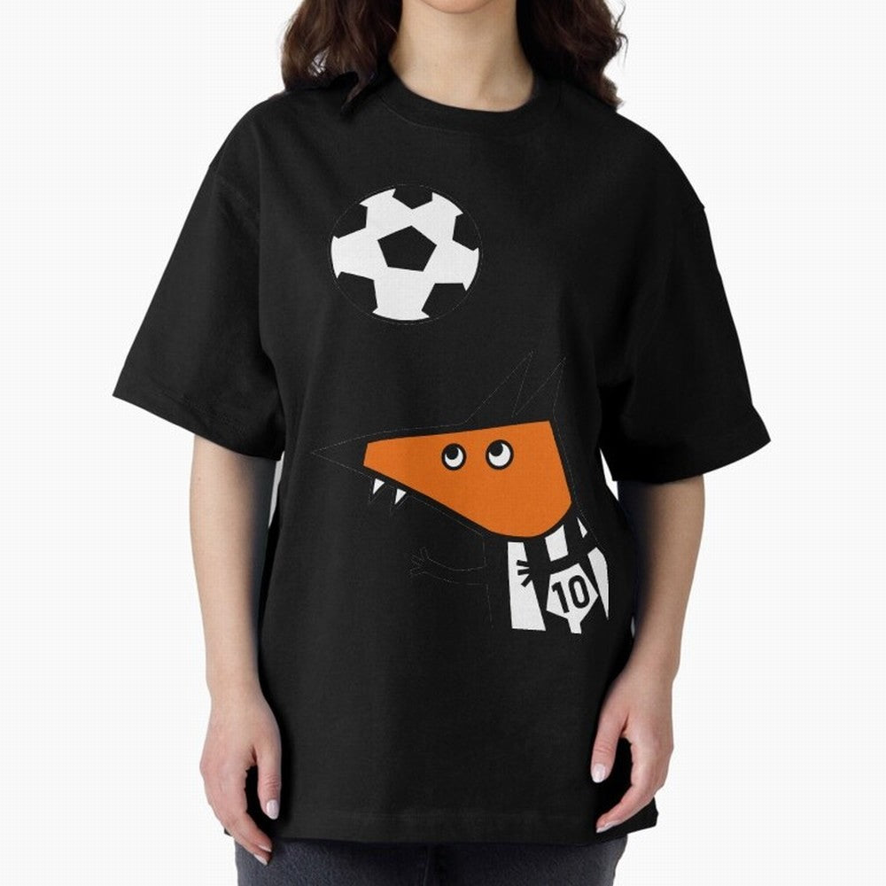 Football FOX Oversized T-Shirt Carry the Colors and Pride of Global Football Passion for FIFA World Cup 2026 Group Stage, Centered on Haaland and Mbappe, England, France and Netherlands, Worldwide Fan Energy, Dramatic Goals, Stadium Lights and