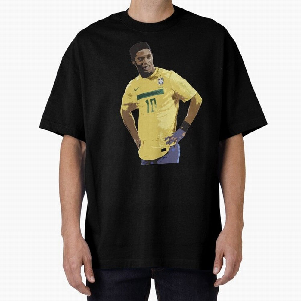Ronaldinho Brazil Joga Bonito Classic T-Shirt Bring a Champion Mindset to FIFA World Cup 2026 Inspired by Haaland and Mbappe, Argentina Energy, Football Passion, Legendary Performances, Festival Vibes and Supporter Community; Ideal for Fans Who