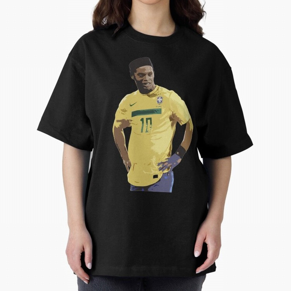 Ronaldinho Brazil Joga Bonito Classic T-Shirt Bring a Champion Mindset to FIFA World Cup 2026 Inspired by Haaland and Mbappe, Argentina Energy, Football Passion, Legendary Performances, Festival Vibes and Supporter Community; Ideal for Fans Who