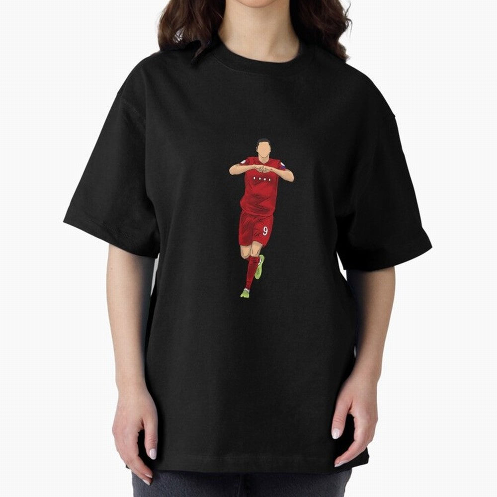 Celebration Oversized T-Shirt Join Global Football Passion for FIFA World Cup 2026, Capturing Neymar, Argentina, Vintage Soccer Flavor, Modern Football Stars, National Flags and Final Night Emotion; Ideal for Passionate Fans Who Love Underdog