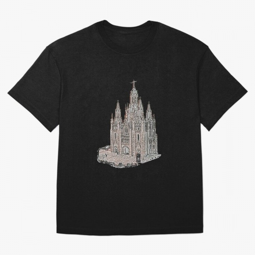 barcelona ,Sagrada Fam¨ªlia church Classic T-Shirt Honor Champions and Dreams in FIFA World Cup 2026 USA Canada Mexico Connected to Messi and Cristiano Ronaldo, Argentina and Brazil Energy, Championship Spirit, Famous Goals, Roaring Crowds and