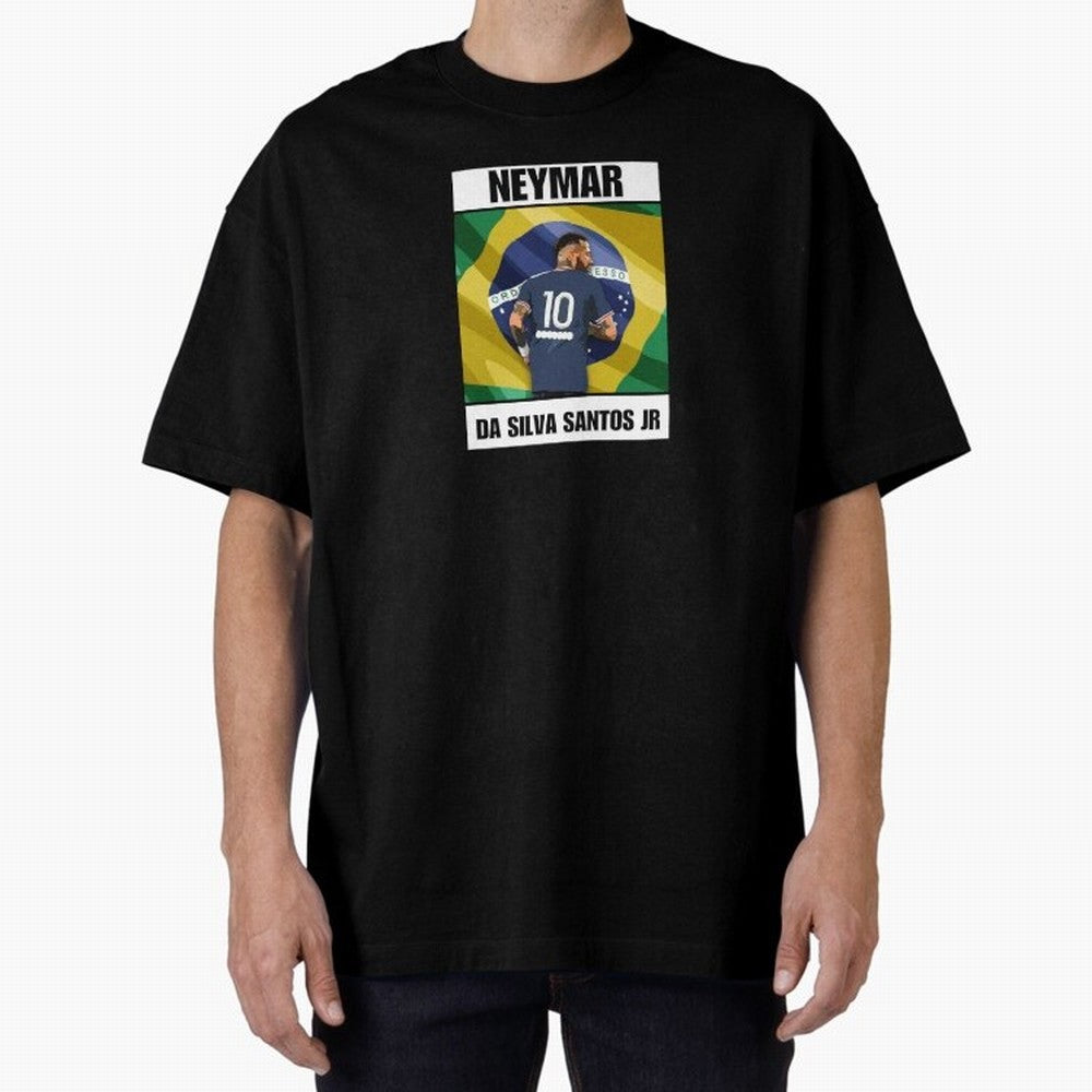 El Ney Oversized T-Shirt Bring Legendary Rivalry Energy to the FIFA World Cup 2026 Journey through Messi, Neymar and Mbappe Highlights, Argentina and Brazil Pride, Match Day Excitement, Supporter Culture, Golden Goals and Global Football Passion;