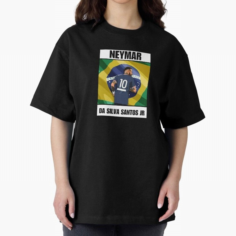 El Ney Oversized T-Shirt Bring Legendary Rivalry Energy to the FIFA World Cup 2026 Journey through Messi, Neymar and Mbappe Highlights, Argentina and Brazil Pride, Match Day Excitement, Supporter Culture, Golden Goals and Global Football Passion;