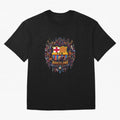 Barcelona - the temple of soccer Oversized T-Shirt Fuel the Hype around FIFA World Cup 2026 Spirit, Built around Spain, CR7 and Messi, Champion Mindset, Group Stage Buzz, Knockout Tension and Passionate Fan Culture; Perfect for Fans, Collectors,