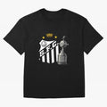 Santos Of Brazil With The Libertadores Cup Oversized T-Shirt Turn Every Weekend Toward Match Day Hype around FIFA World Cup 2026, Cristiano Ronaldo, Netherlands, Football History, Final Match Energy, Crowd Noise and Once in a Lifetime Moments;