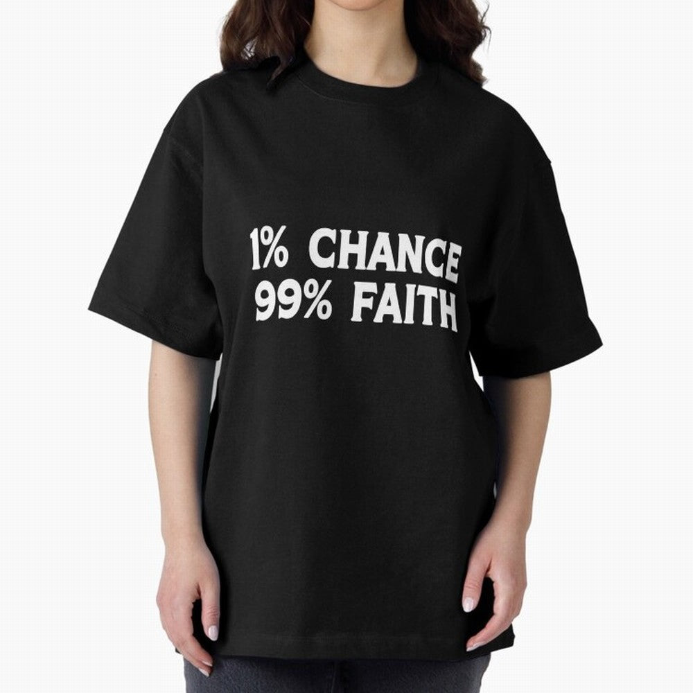 1% Chance 99% Faith Neymar Quote Classic T-Shirt Create the FIFA World Cup 2026 Journey through Haaland Highlights, England and Germany Pride, Soccer Culture, Superstar Moments, National Team Dreams and Competitive Fire; Made for Die Hard