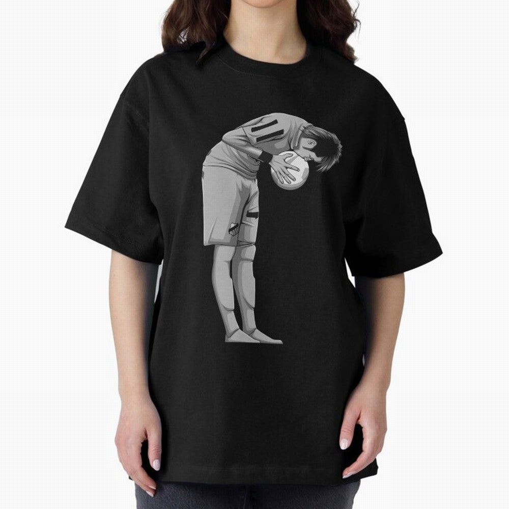 Neymar Black and White Version Oversized T-Shirt Create the FIFA World Cup 2026 USA Canada Mexico Journey through Messi, CR7 and Mbappe Highlights, Argentina, France and Brazil Pride, Match Day Excitement, Supporter Culture, Golden Goals and Global