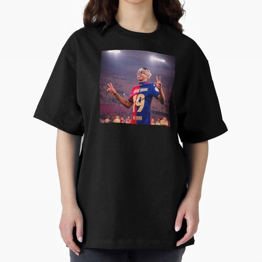 Lamine Yamal Oversized T-Shirt Fuel the Hype around FIFA World Cup 2026 Spirit, Centered on Spain and Netherlands, CR7 and Messi, Stadium Memories, Football Loyalty, International Chants and Championship Tradition; Ideal for Fans Who Follow Messi,