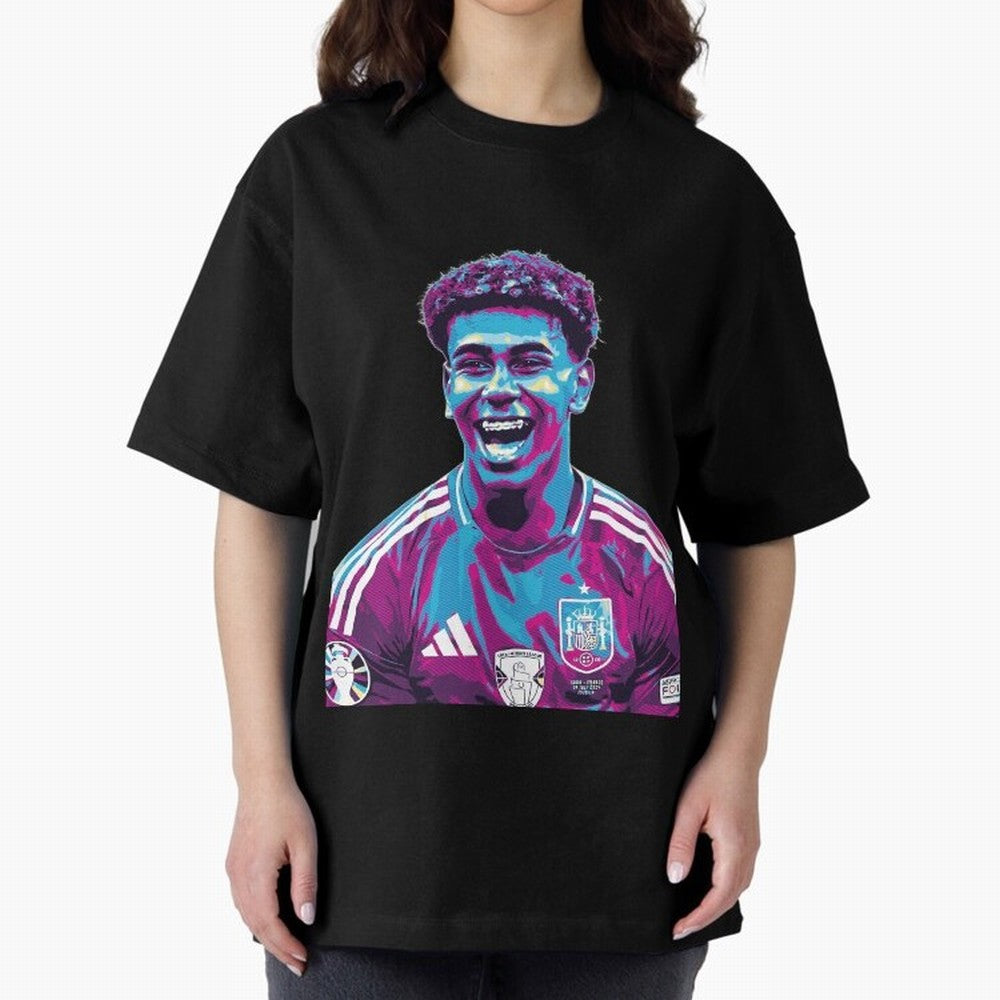 lamine yamal laugh Classic T-Shirt Support Your Favorite Stars during Match Day Hype around FIFA World Cup 2026, Messi, CR7 and Mbappe, Argentina, Fan Favorite Moments, National Team Passion, Big Match Drama and Soccer History; Ideal for Passionate