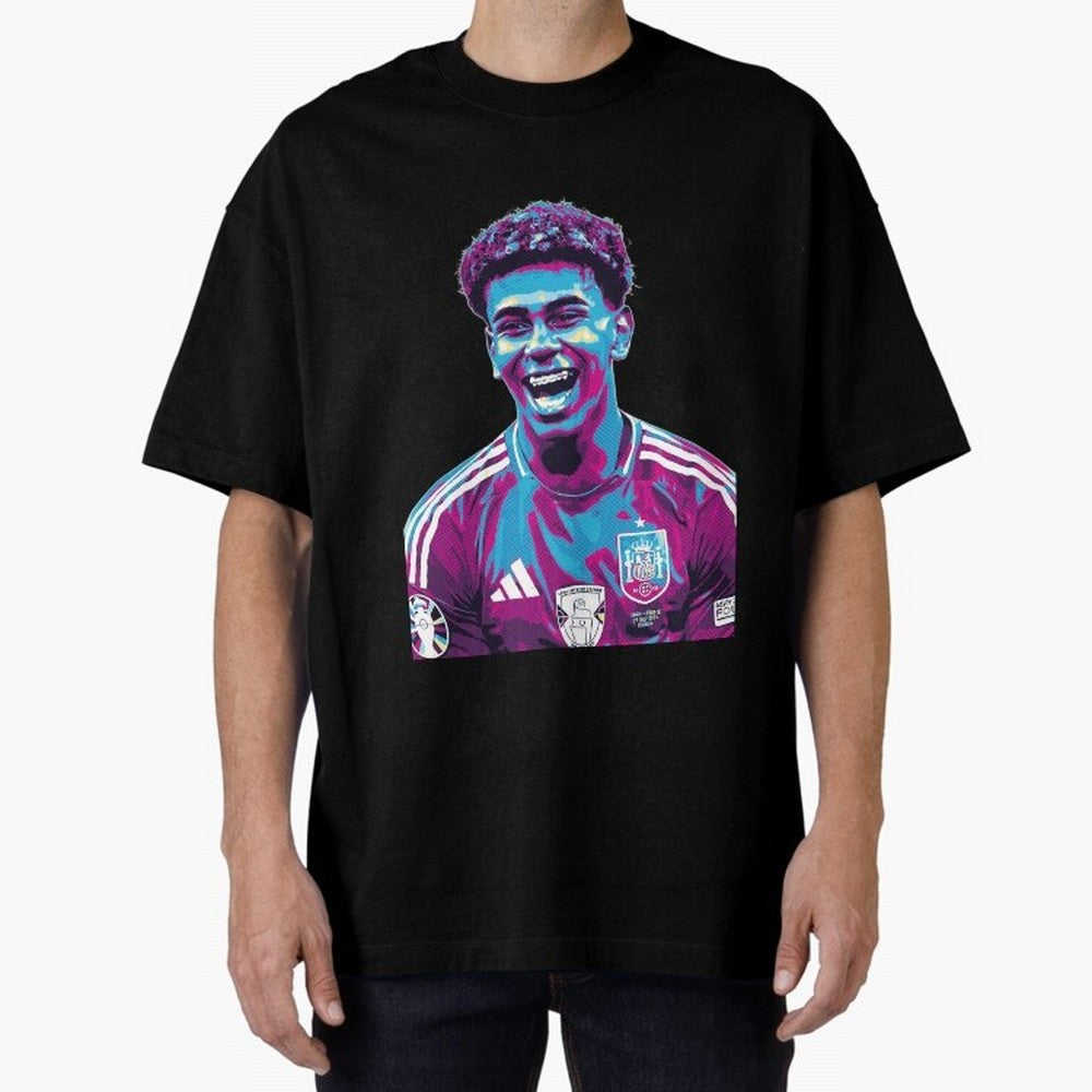 lamine yamal laugh Classic T-Shirt Support Your Favorite Stars during Match Day Hype around FIFA World Cup 2026, Messi, CR7 and Mbappe, Argentina, Fan Favorite Moments, National Team Passion, Big Match Drama and Soccer History; Ideal for Passionate