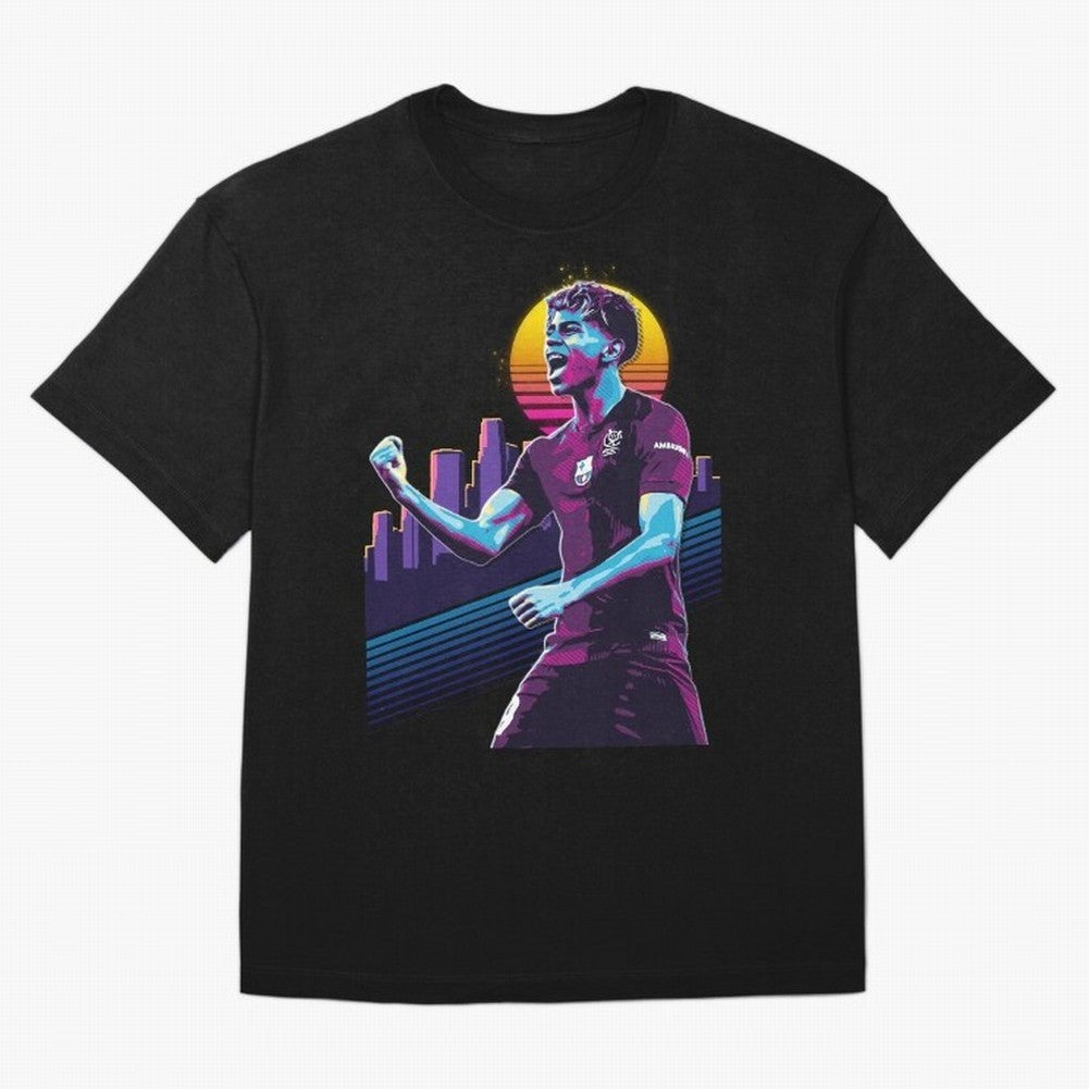 Lamine Yamal celebration 3 Oversized T-Shirt Celebrate Rivalries and Pride in FIFA World Cup 2026 USA Canada Mexico for Fans of Messi and Argentina, Bringing Classic Soccer Heritage, Championship Pressure, Fan Loyalty and International Pride;